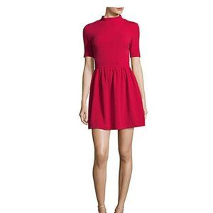 Design Lab Lord & Taylor Mockneck Dress - Size M - Good Condition